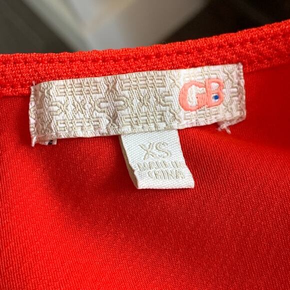 Gianni Bini Red Fit & Flare Mini Dress, Size XS - Picture 3 of 5